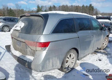 2016 Honda Odyssey Se из США, поврежденный, VIN 5FNRL5H39GB101091